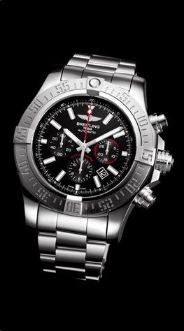 The 48 mm fake Breitling Avenger AB01901A watches are made from stainless steel.